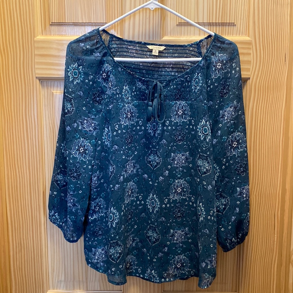 3/4 sleeve blouse